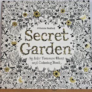 Secret Garden : An Inky Treasure Hunt and Coloring Book by Johanna Basford